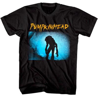 Pumpkinhead Demon Silhouette Men's T Shirt