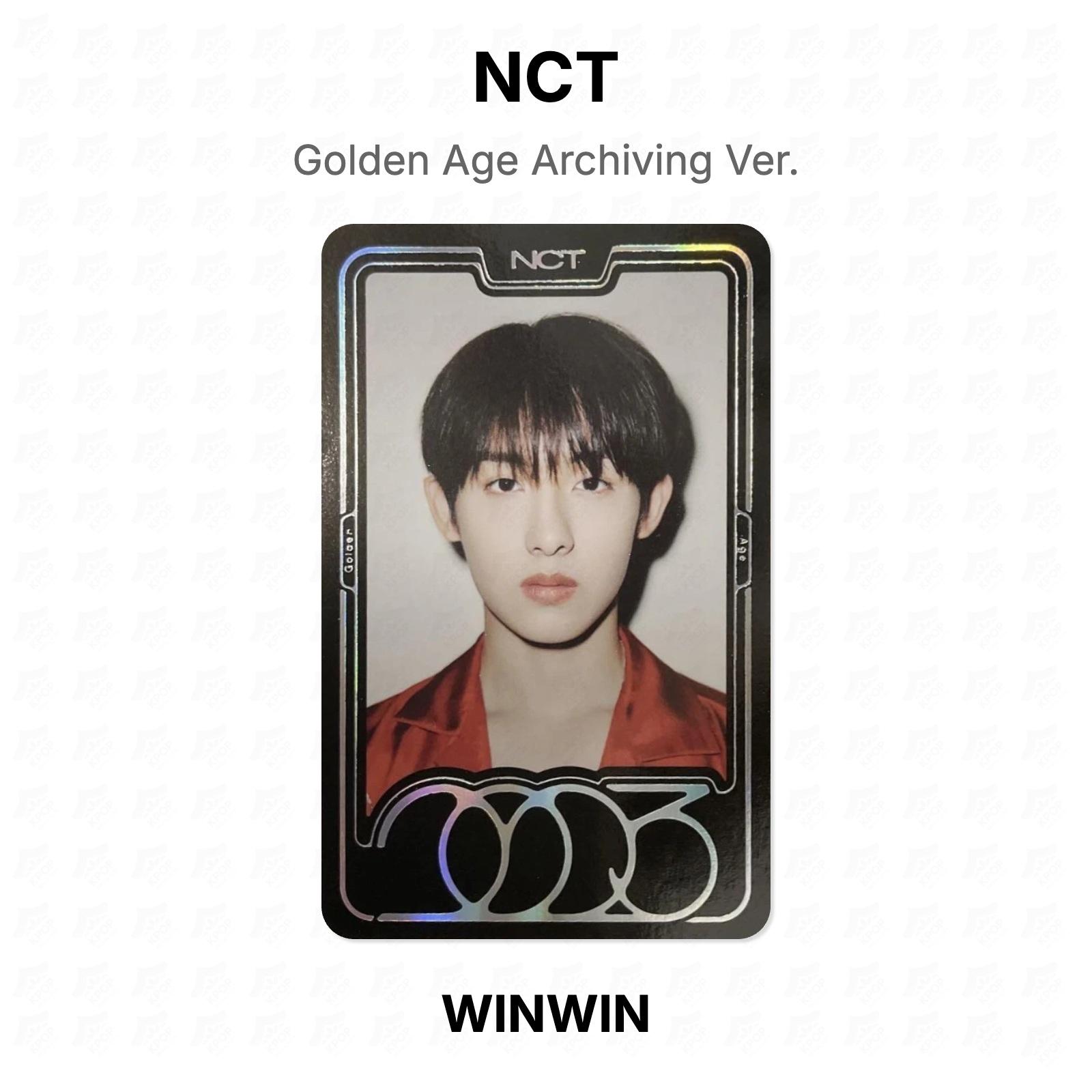 NCT Золотой Век Архивное Издание. Официальная фотокарта WINWIN