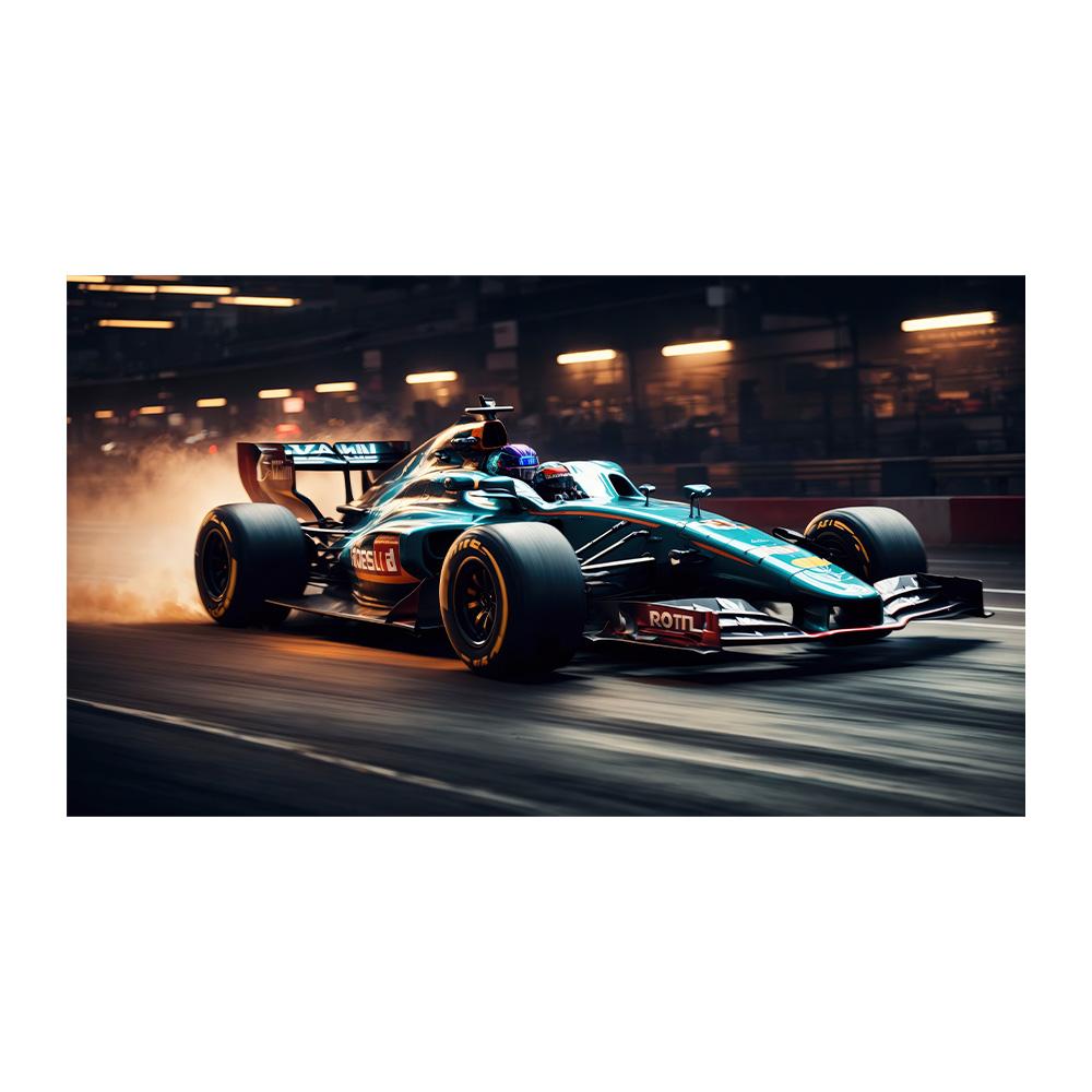 Racing Car Wall Art Picture Vehicle Modern Canvas Painting Poster and Print for Living Room Bedroom Home Decor