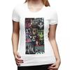 Music Band Gorillaz TShirt for Women ONeck Streetwear T Shirts Womens Tees Short Summer Clothes Tops