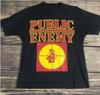 Hot Public Enemy Hip Hop Group Unisex Black T Shirt Full Size S-5XL
