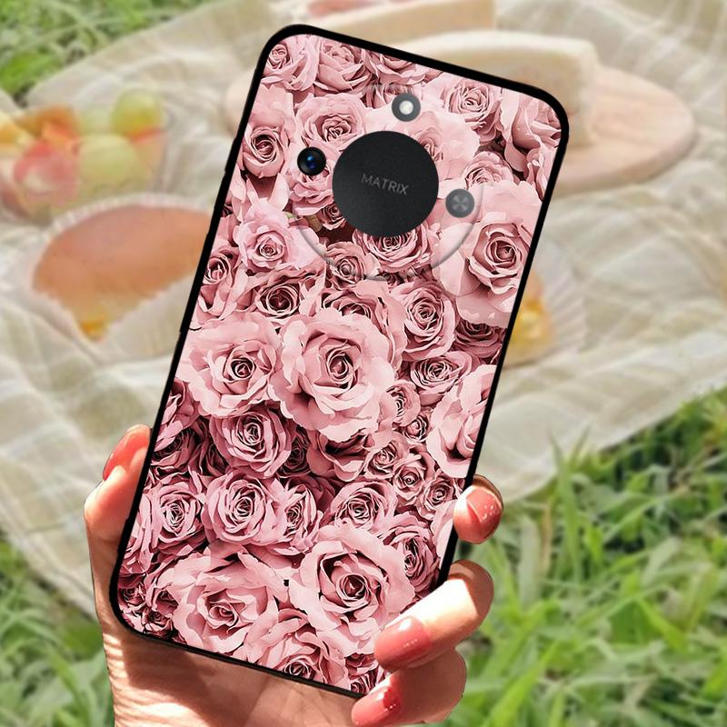 For Honor X9C Smart 5G Case Shookproof Silicone Soft TPU Phone Bumper Cover For Huawei Honor X9C 5G Cartoon Fundas Coque Cases