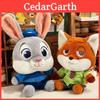 Jucării de pluș Judy Hopps și Nick Wilde din Zootopia cu umplutură din bumbac PP pentru copii și colecționari