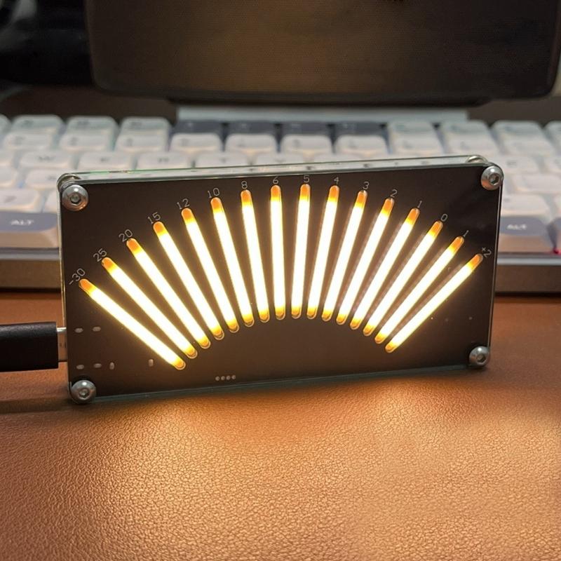 AK-DB16VU Musik-Pegelmesser VU-Meter Stereo-Verstärker Board Einstellbare Lichtgeschwindigkeiten Board für Heim-Soundsysteme