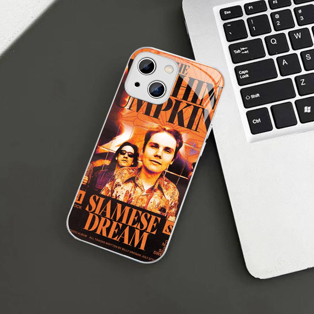 

The Smashing Pumpkins Band Rock Tempered Glass For Iphone 14 13 12 11 Pro Mini XS MAX 14Plus X XS XR Fundas iphone 14 pro