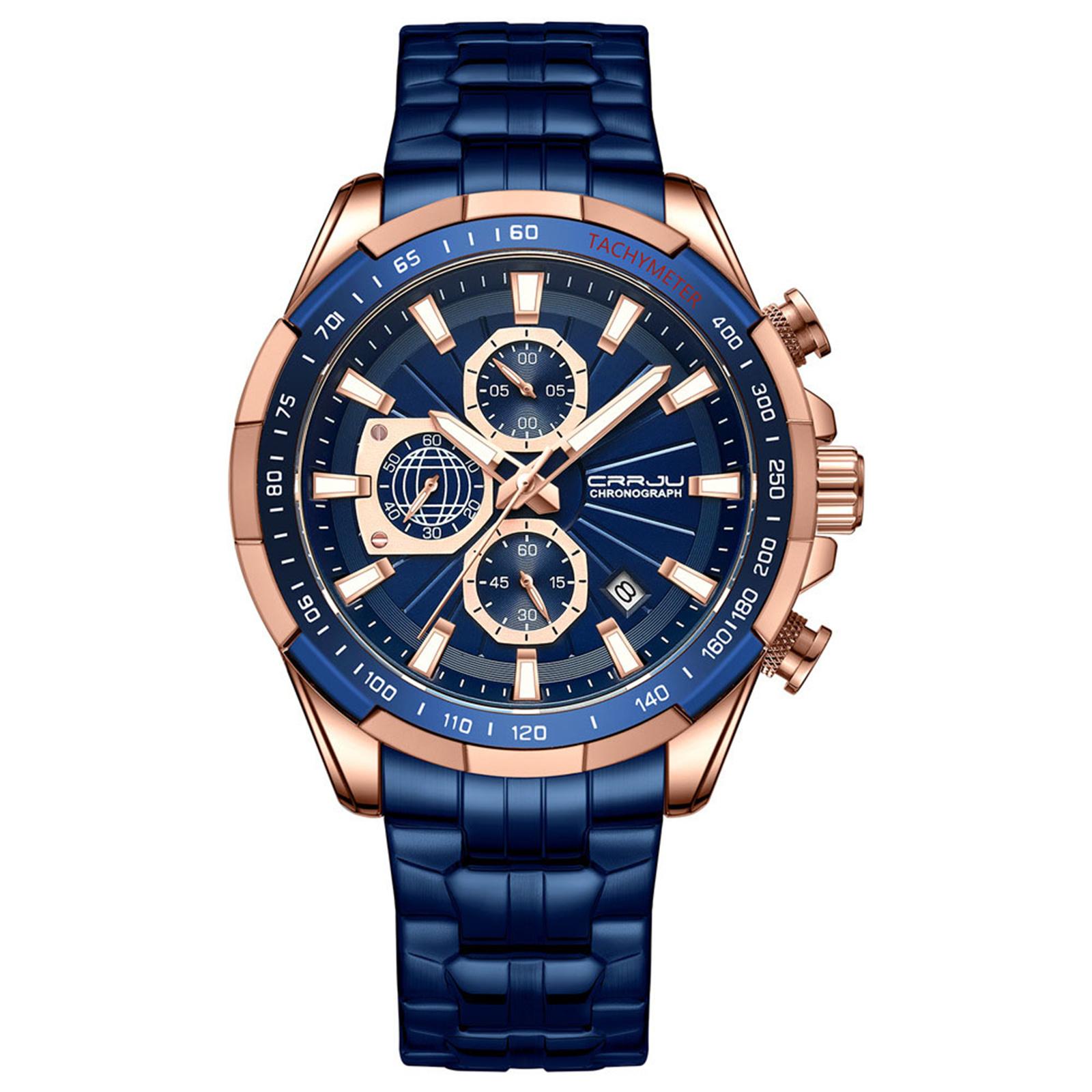 

Мужские водонепроницаемые светящиеся наручные часы-будильник для бега One Size