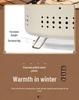 Round Charcoal Outdoor BBQ Grill with Enclosure for Camping & Tea Brewing