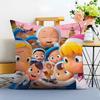 Yumis Cells The Movie Cushion Cover Washable Linen comfort Soft  for Sofa Bed Cozy Home Room Decor