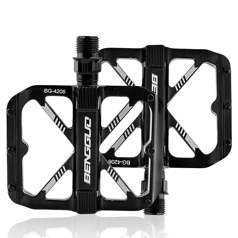 

Mountain Bike Aluminum Alloy Wide Antislip Pedals For Cycling Enthusiasts