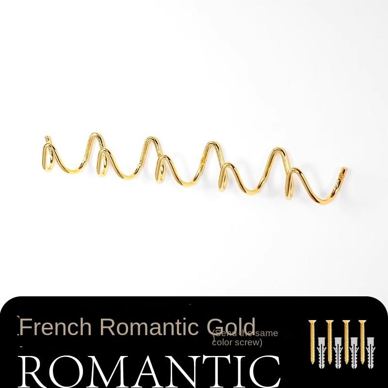 MOMO Minimalist Hooks Entry Bauhaus Coat Rack Wall Hanging Wall Behind Door Entryway Clothes Hat Hooks Electroplated Metal Hooks