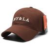 New Embroidery Ball Baseball Cap Sports Sunscreen Men's and Women's Sun Hats Breathable Versatile Casual Duck Tongue