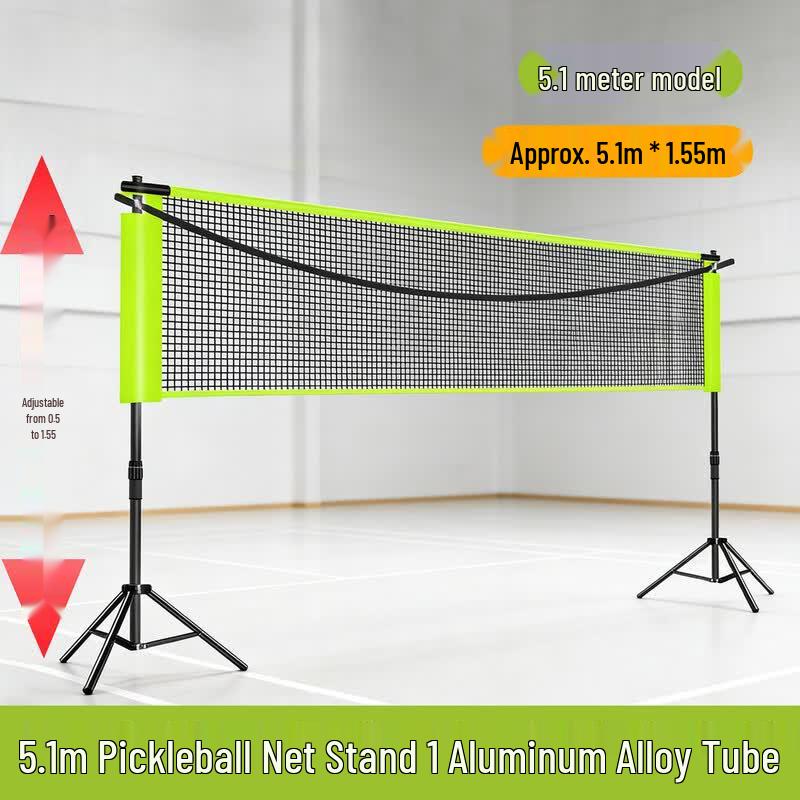 LISM Portable Foldable Badminton Net Rack
