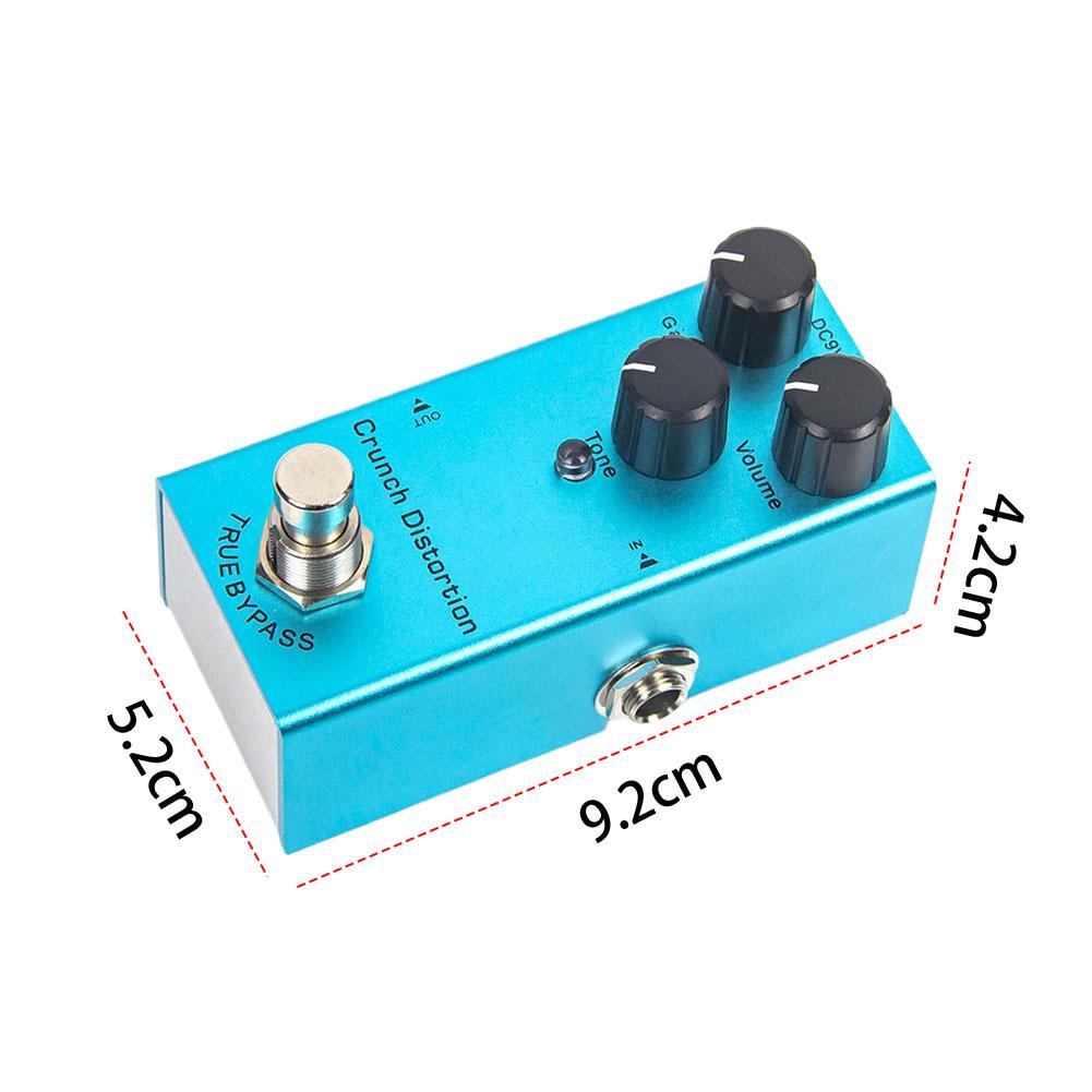 Modulation Pedal True Bypass Electric Guitar Pedal Board Aluminum Alloy Guitar Tuner Pedal Musical Instrument Accessories