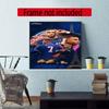 Mbappe 5D Diy Diamond Painting Round Diamond Diy Frameless Holiday Artwork Suitable For Home Office Wall Decoration