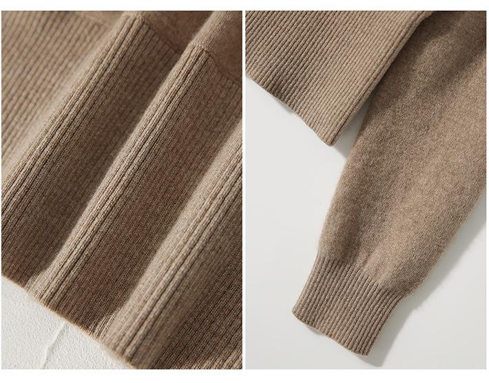 2024 Autumn Women's Round Neck Buttoned Knit Cardigan: European & American Style