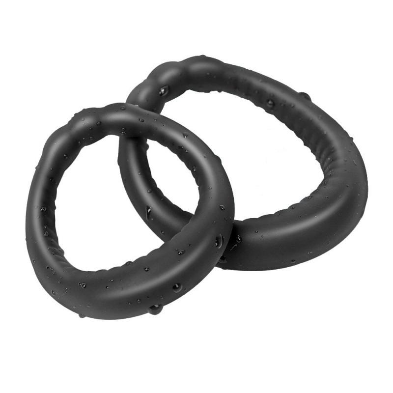 1/3Pcs 34Mm/40Mm/46Mm Penis Ring Penis Trainer Delayed Ejaculation High Elasticity Durable Erection Ring Sex Toys For Men