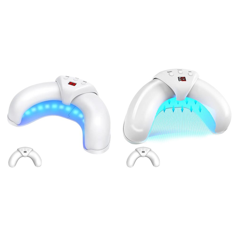 UV LED Nail Lamp Foldable Professional Curing Lamp with Display Screen Nail Art Lamp for Fingernail & Toenail Gel Based Polishes