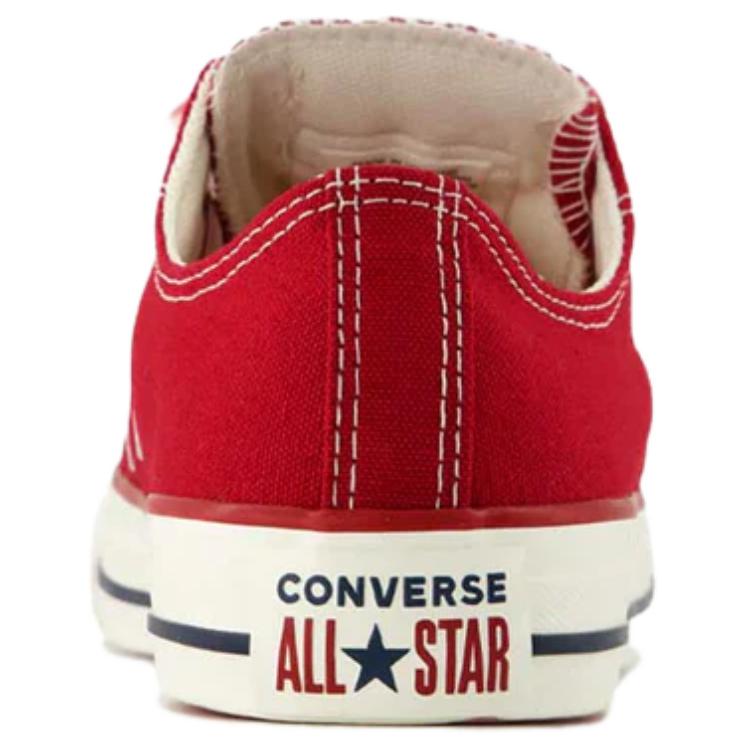 Converse Chuck Taylor All Star Low Gingham Schnürsenkel Damen Sneaker Rot Days-Ahead Weiß A13662C