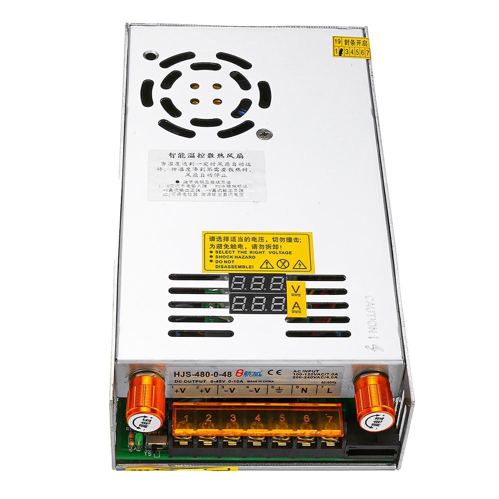 480W Adjustable HJS Switching Power Supply Transformer with Dual Digital Display