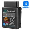 Car HH OBD Bluetooth Scanner Read and Erase Car Fault Code Engine Light Scanner Code Reader for Andriod Pc iOS