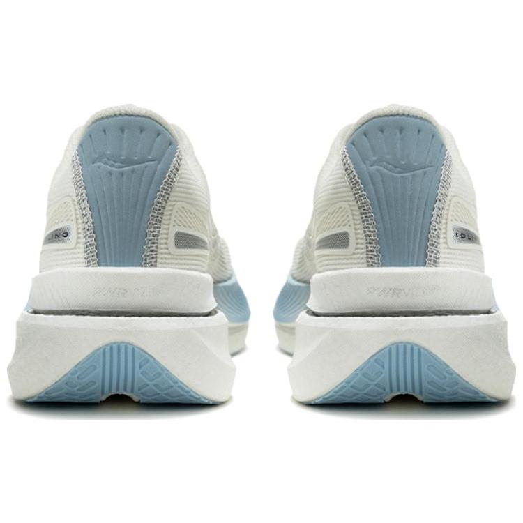 Saucony IDLING Cruise Slip Resistant Abrasion Resistant Low top Training Running Shoes Unisex White Blue S28191-3