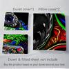 3pcs Monster Truck Stinger Unleashed & Master of Disaster Graphic Printed Home Decor Bedding Set-Universal Three-Piece Suit for Bedroom, Gue