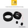 3-16mm Drill Bit Depth Stop Ring Clamp for Wood Tenons Positioning with Small Wrench