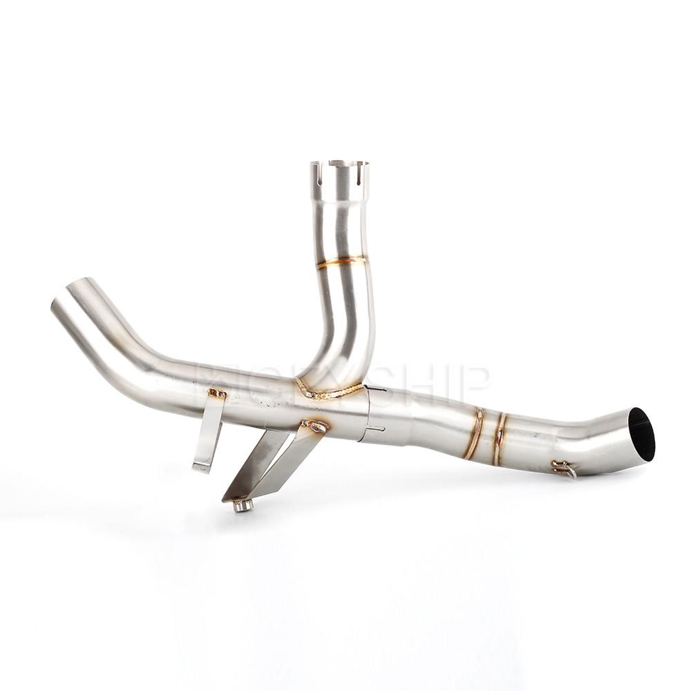 For Ducati Multistrada 1200 Enduro 2016 To 2019 Multistrada 1260 MTS 1200 1260 Escape Motorcycle Exhaust Link Pipe Slip-on