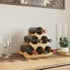 VidaXL Wine Rack for 6 Bottles 35x18x25.5 Cm Bamboo 373371