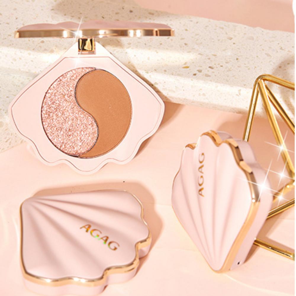 Colorful and Charming Eye Shadow, Fine Powder, Smooth Application, Soft and Non-flying Powder, Matte Mashed Potato Texture