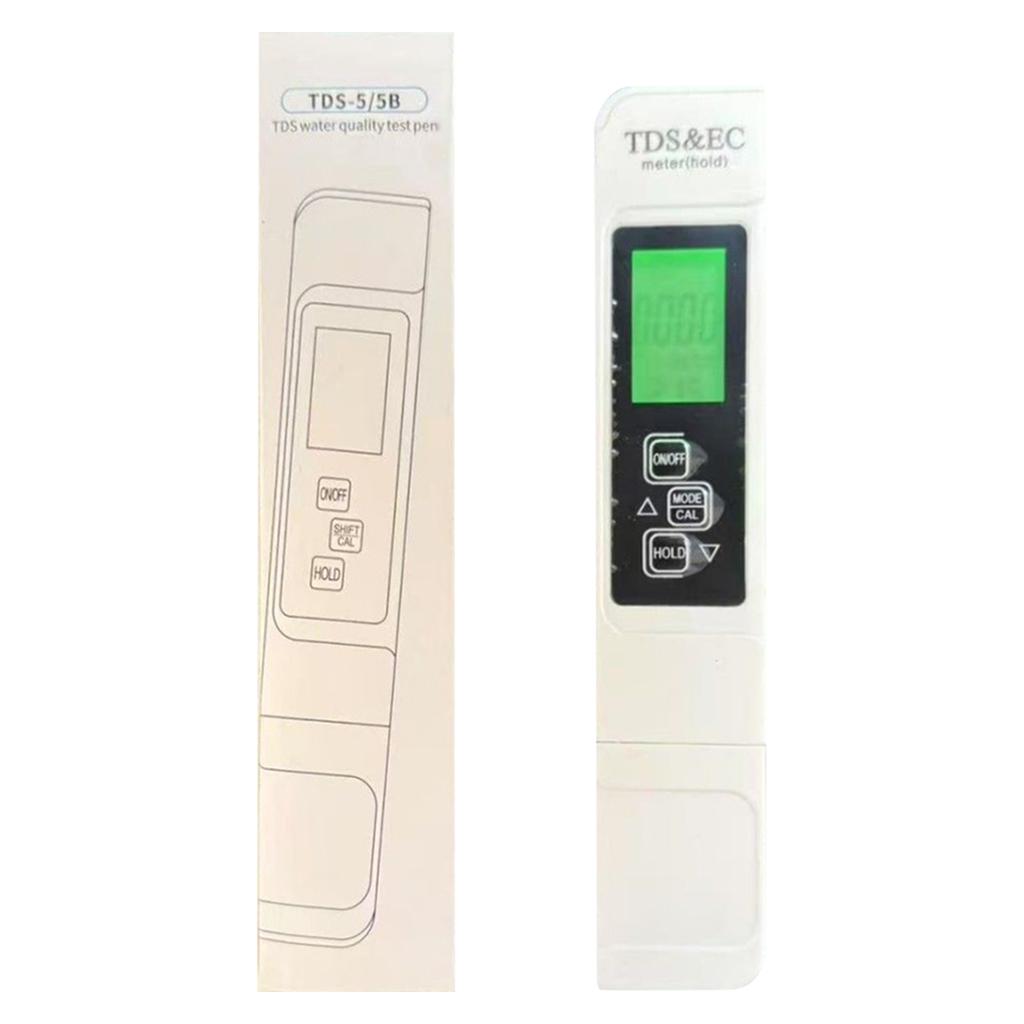Stylo Testeur de Qualité de l'Eau Haute Précision pour Eau du Robinet et Purificateur Stylo Instrument de Test d'Eau 3-en-1