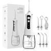 Water Flosser for Teeth Cordless,Professional Oral Irrigator,Ergonomic Non-Slip Grip,3 Modes and 5 Nozzles,300ml Water Tank,Low Noise Level - 70db