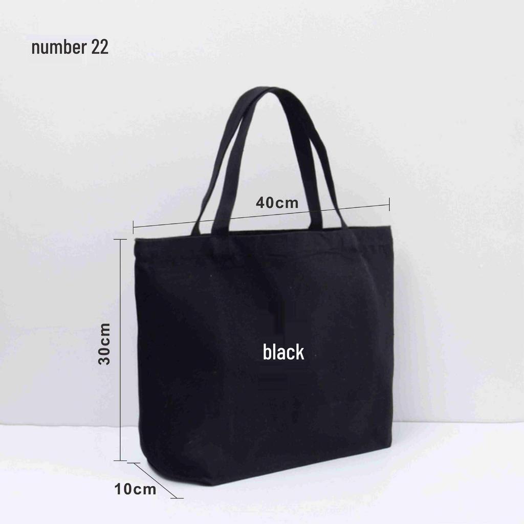 Custom Logo Handheld Gift Bag - Digital Print Polyester Cotton Canvas Bag
