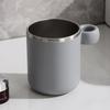 Toothbrush Cup Stainless Steel Liner Brushing Cups Children's Simple Mouthwash Cup Drinking Utensil Home Bathroom Accessories