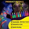 1PACK luminous body painting pen face color washable face graffiti makeup pen festival party atmosphere luminous pen