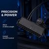 24 Pin PSU Power Supply Starter Quick Test ATX Power Jumper Cable Power Supply Switch  Computer