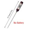 Food Thermometer Portable Stainless Steel Probe Cooking Temperature Measurement Pen Kitchen Food Thermometer Measurement