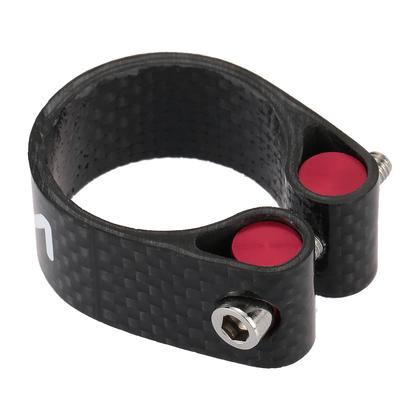 Lixada Sattelklemme aus Kohlefaser Leichtgewicht 30,2 mm 34,9 mm Fahrradzubehör