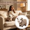 -Faced Cow Calf Plush Toy, Soft Stuffed Animal Doll, Cuddly Gift for Kids