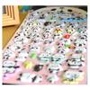 Gift Box Panda Sticker Strawberry Bear Goo Card Stickers  Skateboards Luggage Suitcases Decor
