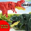 Swinging Dinosaur T-rex Toy Creative Telescopic Spring Dino Fidget Christmas Gifts Children Decompression for Kids Battery-free