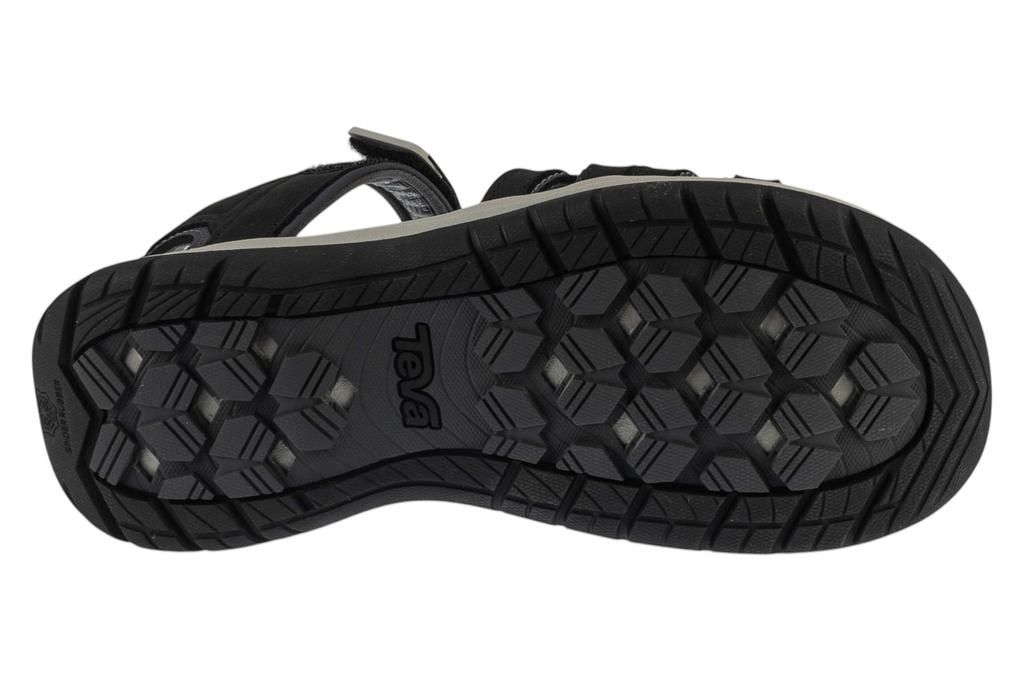 Teva W Tirra Sport Leather Sandals, Womens black Sandals