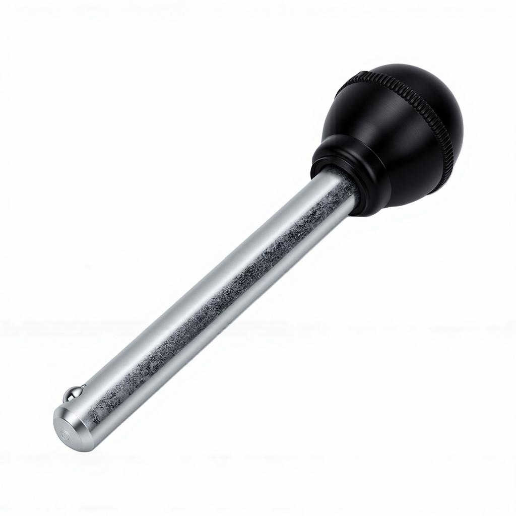 Perno per Pila Pesi Testa Sferica Robusto Bloccaggio Sicuro Perno Pesi Palestra per Macchina Pesi Domestica Commerciale 10x80mm