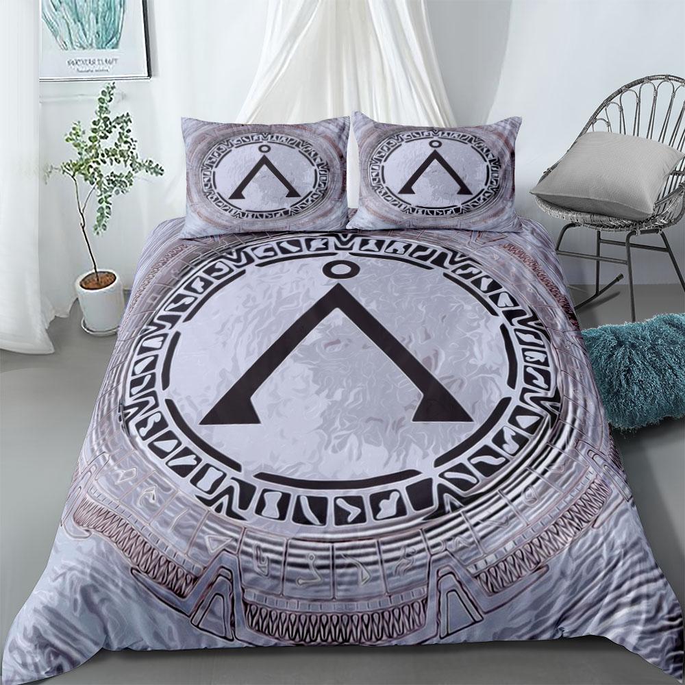 Stargate Duvet Cover Set UK Single Double Queen US Twin Full King Size Pkm Bed Linen Set