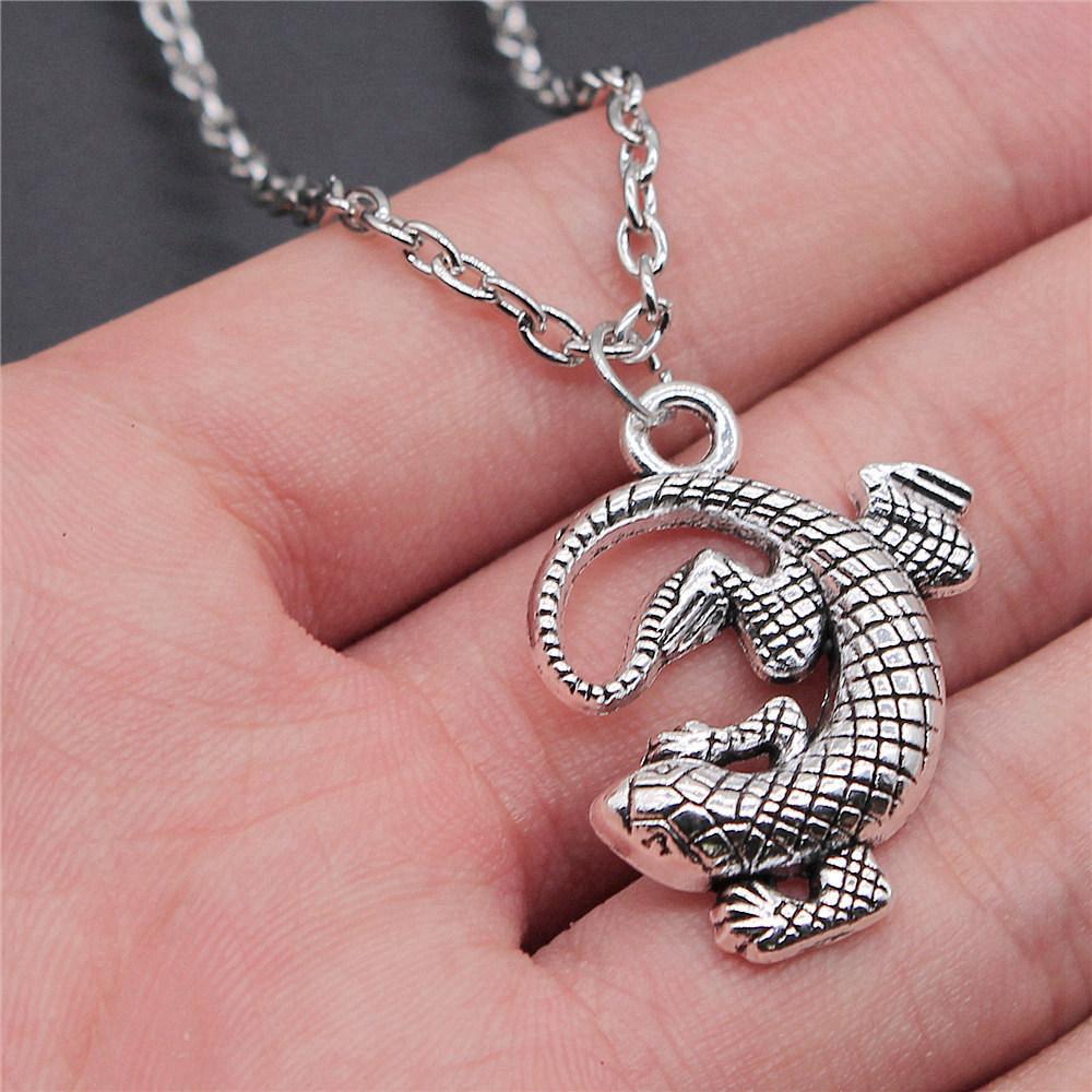 45cm Or 70cm Long Chain Necklace Dragon Snake Anime Minimalist Jewelry Components QN023
