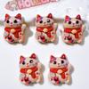 10 Stück Neue Süße Cartoon-Katzen-Serie Flache Rückseite Harz Scrapbooking DIY Schmuck Haarspange Basteldekoration