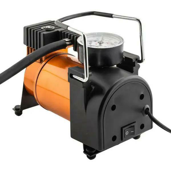 Car compressor piston compressor 12V 30l/min with pressure gauge FK-580