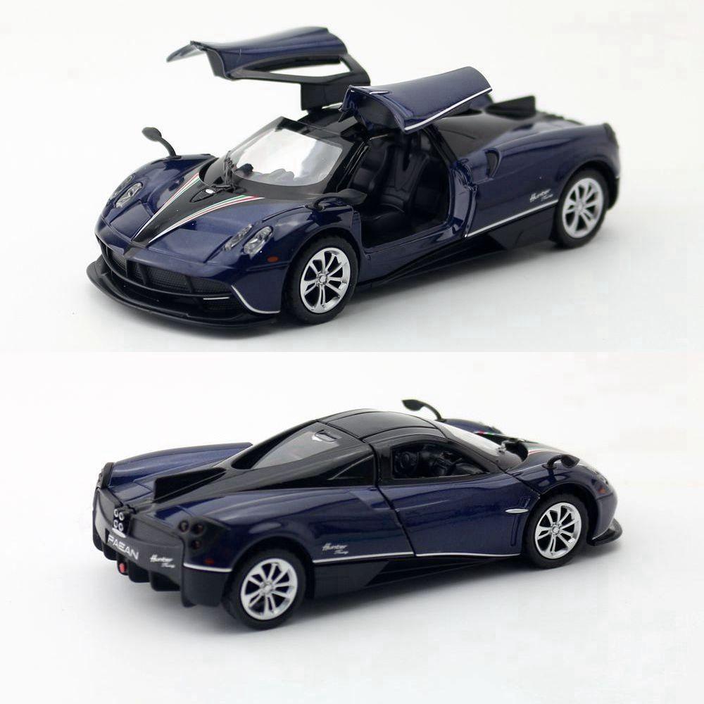 Car Alloy Pagani Model Toy With Acousto Optic Design For Kid And Enthusiast Gift