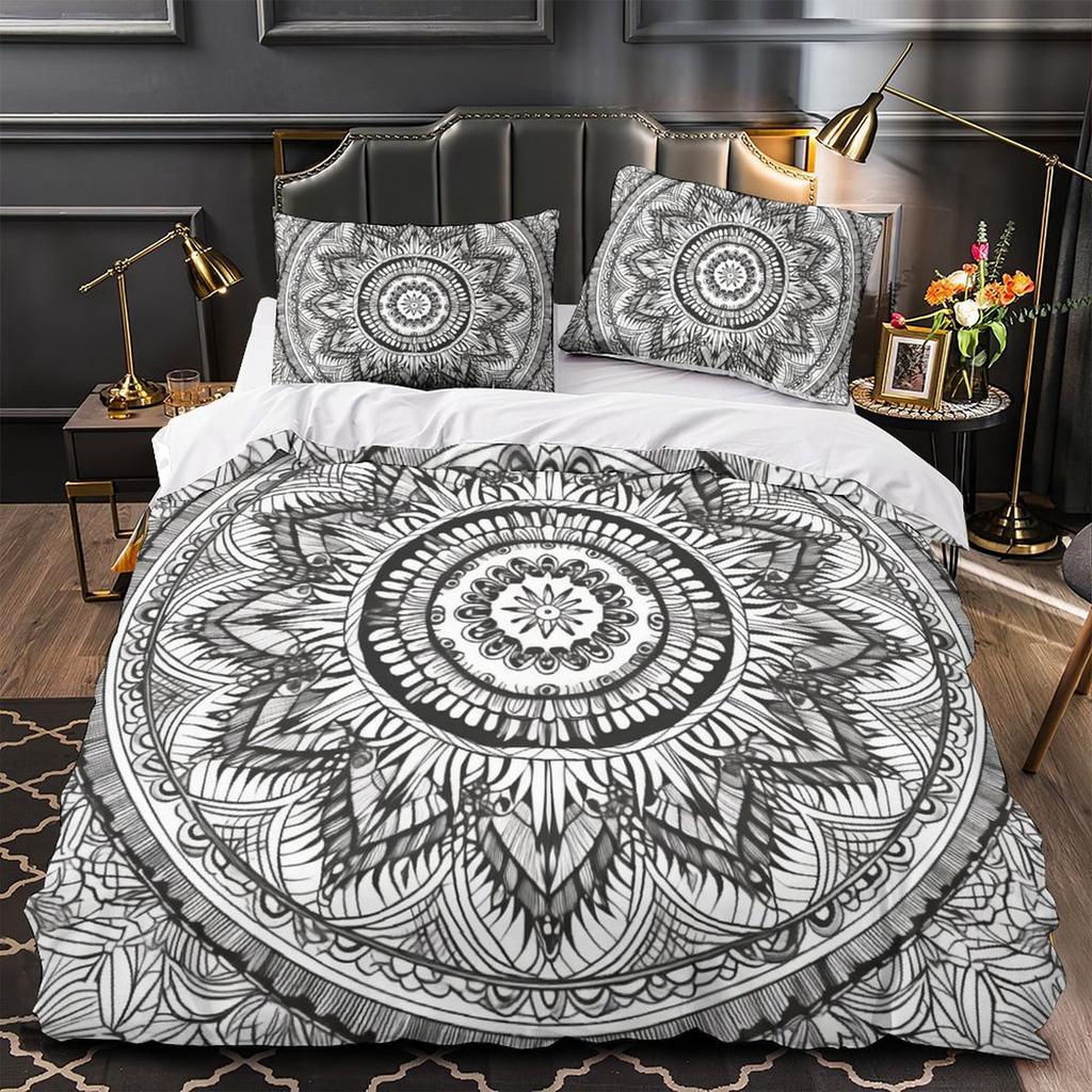 3D Digital Printing Bedding Two Or Three-Piece Set Bohemian Series Polyester