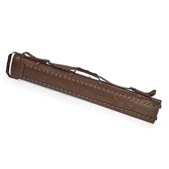 Billiard cue case brown crocodile style [Daisei] (dark (2×4) 9BR)